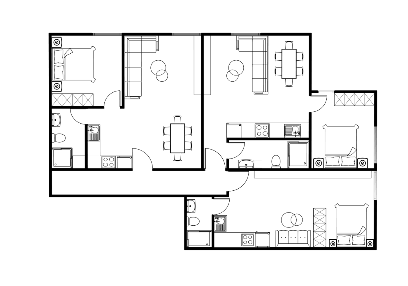 Third floor plan